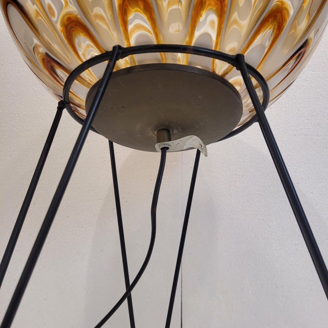 Vintage Italian Table Lamp in Murano Glass, 1970s For Sale - Image 13 of 18