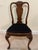 Antique Hand Carved Queen Anne Walnut Chairs - Set of 4 For Sale - Image 4 of 18