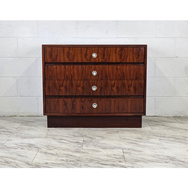 1960s 1960s Rosewood Bachelors Chest For Sale - Image 5 of 7
