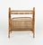 Mid-Century Bamboo, Rattan and Glass Side Table with Magazine Rack, Italy, 1960s For Sale - Image 13 of 18