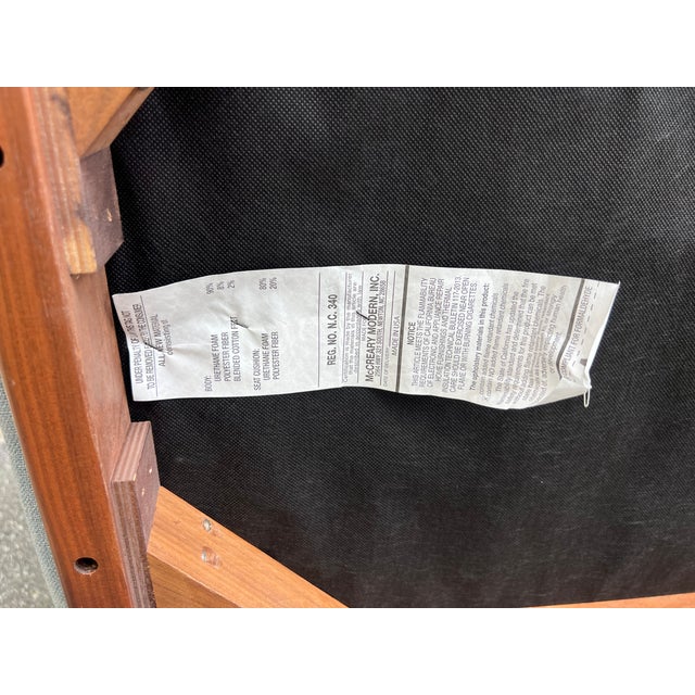 Wood 1990s Cube Lounge Chair With Walnut Base For Sale - Image 7 of 14