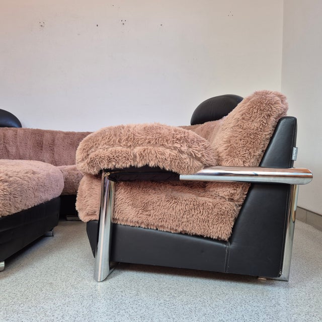 Bauhaus Medea Modular Corner Sofa by Michaela C. Brandis for Artanova, 1990s For Sale - Image 3 of 15