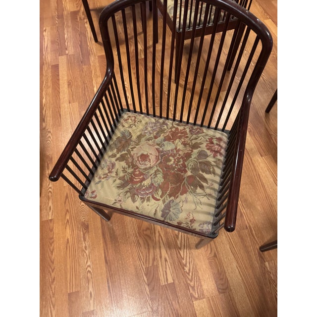 Wood Late 20th Century 8 Chairs Purchased From Stendig Inc New York For Sale - Image 7 of 9