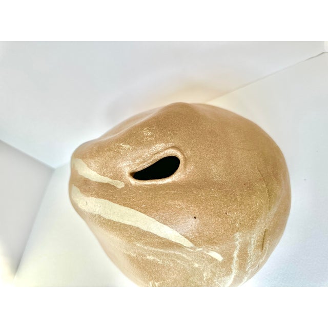 Mid 20th Century Organic Studio Pottery Vase by Polly Lee, Signed For Sale - Image 4 of 8