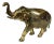 Vintage Brass Elephant Figurine For Sale