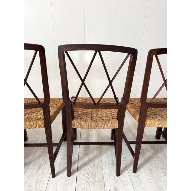 Chairs in the style of Paolo Buffa, 1950s, Set of 6 For Sale - Image 15 of 18
