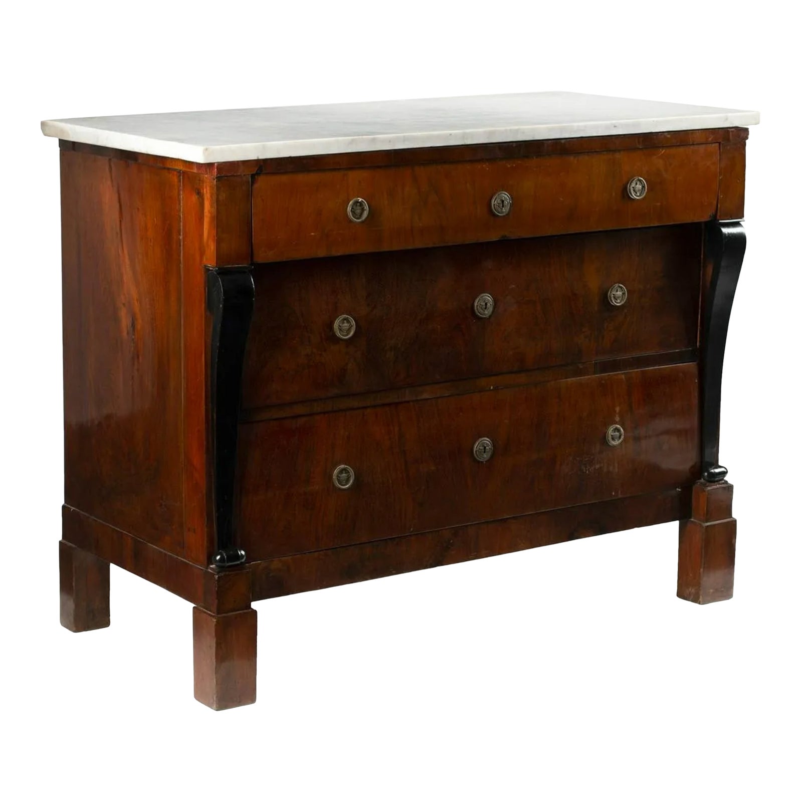 Mid 19th Century French Empire Commode | Chairish