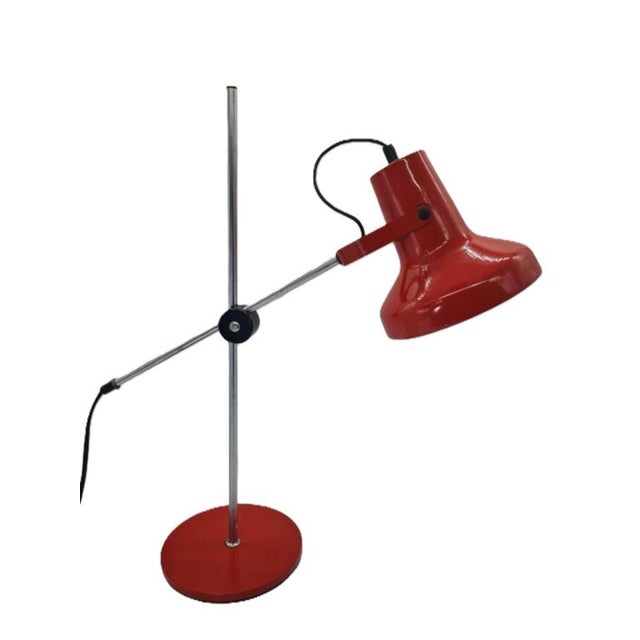Mid-Century Modern Adjustable Model 661 Desk Lamp, East Germany, 1970s For Sale - Image 12 of 12