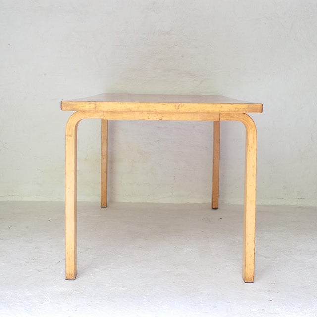 1940s Writing Table by Alvar Aalto for Artek, 1940s For Sale - Image 5 of 9