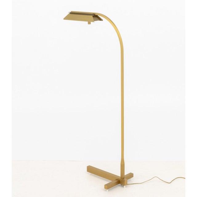 Modern Casella Lighting Adjustable Floor Lamps, Pair For Sale - Image 3 of 10