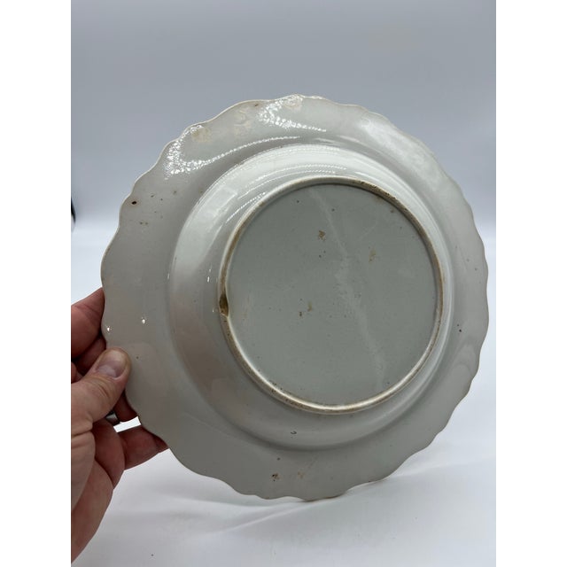 Antique Staffordshire Mulberry Transfer Decorated Soup Bowl, Circa 1830’s For Sale - Image 11 of 12