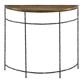 Currey & Company Tray Top Boyles Console For Sale