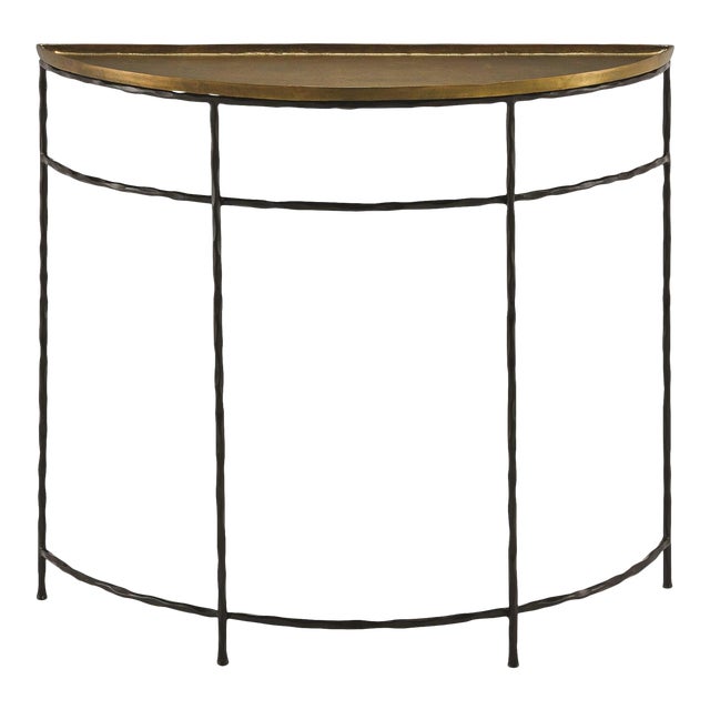 Currey & Company Tray Top Boyles Console For Sale