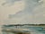 Rustic Henry Emil Salloch Original Watercolor on Paper Offshore Light, 1956. For Sale - Image 3 of 6