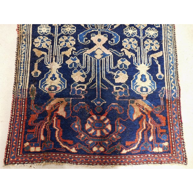 Antique Hand Knotted Persian Rug. 3'4"x 6'8" For Sale - Image 4 of 18