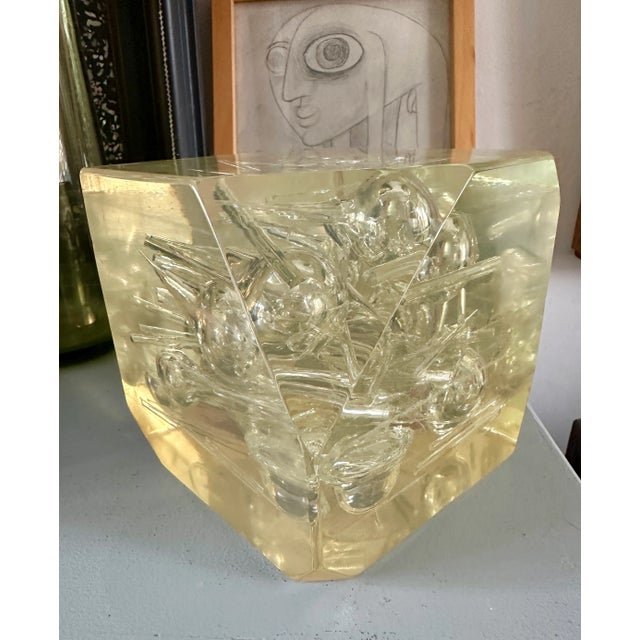 Michèle Canzoneri, Sculpture, 1972, Hand-Blown Glass & Resin For Sale - Image 18 of 18