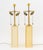 Glass Pair of John Hutton for Donghia Increspato Murano Glass Lamps For Sale - Image 7 of 8