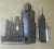 1980s Mid Century C Jere Sculpture New York Cityscape Metal Grid 3d Wall Art Sculpture For Sale - Image 5 of 10