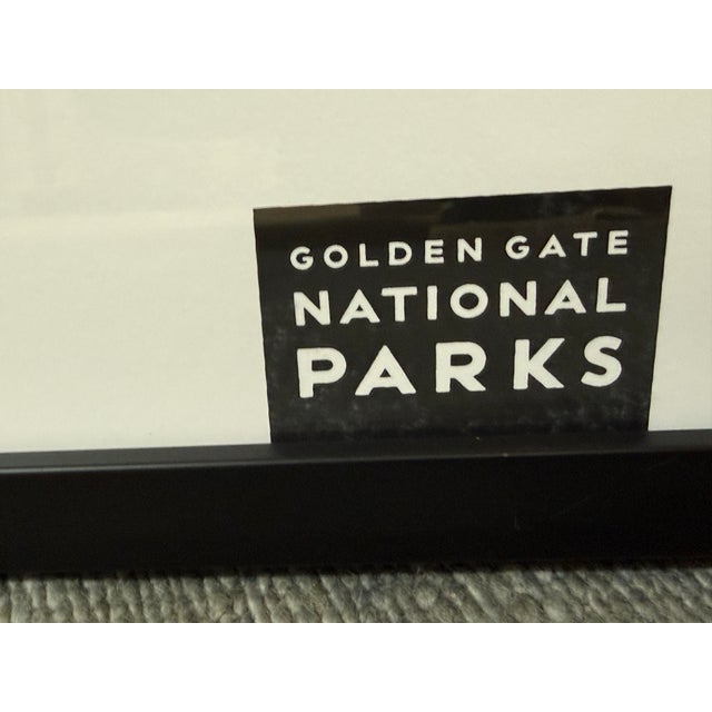 Alcatraz Golden Gate National Parks Framed Print For Sale In San Francisco - Image 6 of 12