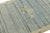 Textile Modern Hand-Knotted Gabbeh Wool Rug – Minimalist Blue & Grey Geometric Tribal For Sale - Image 7 of 8