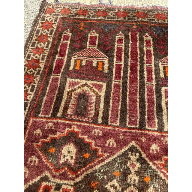 Mid-Century Tribal Baluch Rug from Bobyrugs, 1960s For Sale - Image 11 of 18
