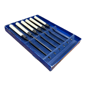 Riviera Cutlery, Custom Concave, Stainless Germany Box Set of 6 Knives