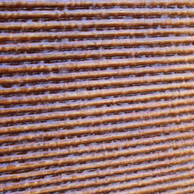 Modern Rust Cement Ripple Fountain For Sale - Image 3 of 5