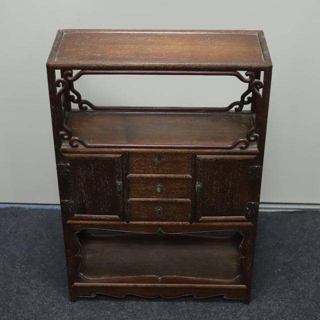 Dimensions: Length 52cm (20.47") x Width 20cm (7.87") x Height 76cm (29.92") Material: Solid Hardwood (Rosewood / Huali...