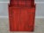 Wood Shaker Style Country Red Painted Finish Hutch For Sale - Image 7 of 12