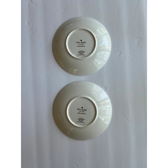 Traditional Vintage Kate Spade Plates With Fashion Magazine Cover For Sale - Image 3 of 4