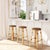 Evoking images of sidewalk tables in the Cote d'Azur, barstools like this will give your kitchen or patio the casual...