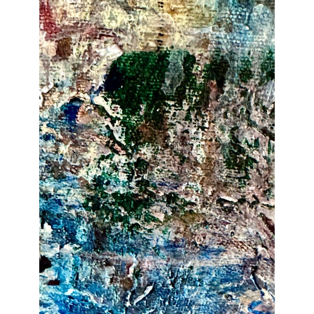 Untitled Blue Abstract Landscape For Sale - Image 4 of 5