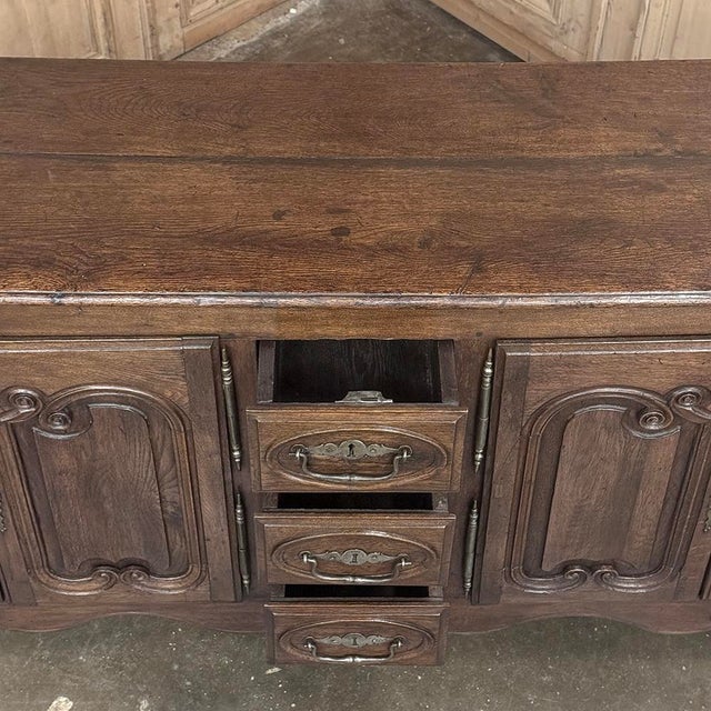 18th Century Country French Buffet ~ Enfilade For Sale - Image 11 of 12