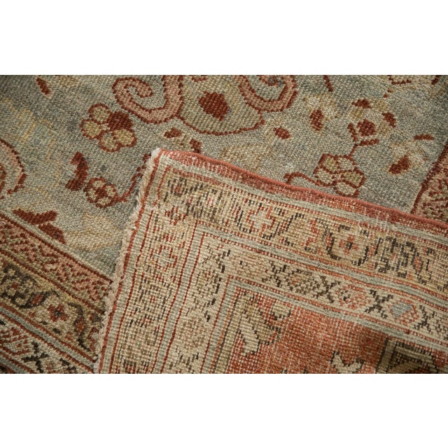 Vintage Distressed Mahal Carpet - 8'10" X 11'8" For Sale In New York - Image 6 of 12
