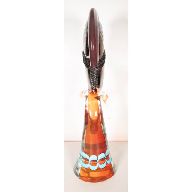 Alessandro Barbaro Murano Cubist Style Glass Sculpture, Picasso Inspired, 21" H For Sale In West Palm - Image 6 of 8