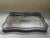 Metal Vintage Sheffield England Rimmed Silver Plated Copper Tray For Sale - Image 7 of 18