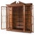 Walnut Display Bookcase For Sale - Image 9 of 12