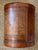 Antique Saddle Leather Library Waste Basket For Sale - Image 10 of 12