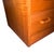 Chocolate 1960s Mid Century Modern Scandinavian Roll Top Secretary Desk For Sale - Image 8 of 9