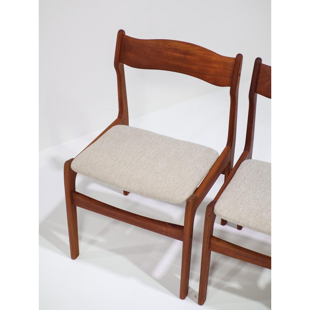 Vintage Danish Dining Chairs in Teak by Burchardt Nielsen, 1960s, Set of 6 For Sale - Image 13 of 18