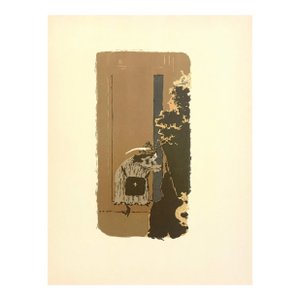 Bonnard Lithograph 46 Dans La Rue 1952