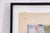 A contemporary woodcut on rice paper by Clinton Hill. Hand signed in pencil and dated '88 on the bottom right. A minimal...