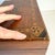 Brown 19th Century Inlaid Wood Writing Box Traditional English Inlay Hinged Lid Box For Sale - Image 8 of 12