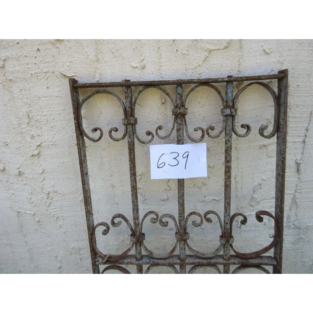 Antique Victorian Iron Gate For Sale - Image 5 of 7
