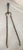 18th Century Antique 18th Century Wrought Iron Turned Brass English Fireplace Tongs Tool 12 For Sale - Image 5 of 12