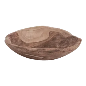 Potenza Natural Teakwood Bowl, Medium