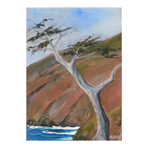 "Gorda" Coastal Landscape 2017 by Kathleen Murray
