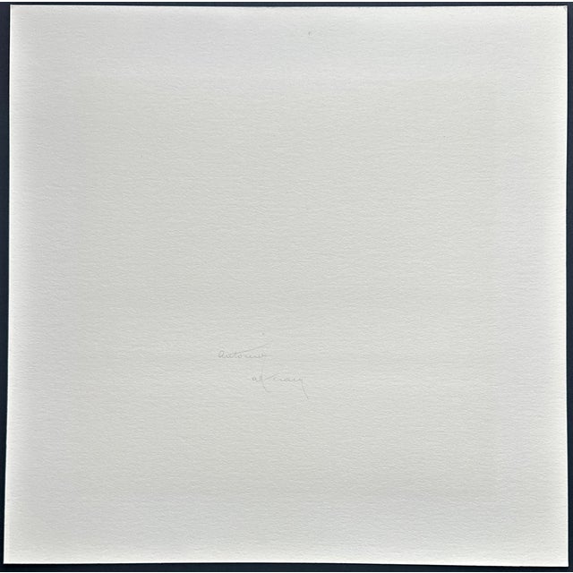Antonio Calderara, Untitled, 1971, Color Screen Print For Sale - Image 4 of 5