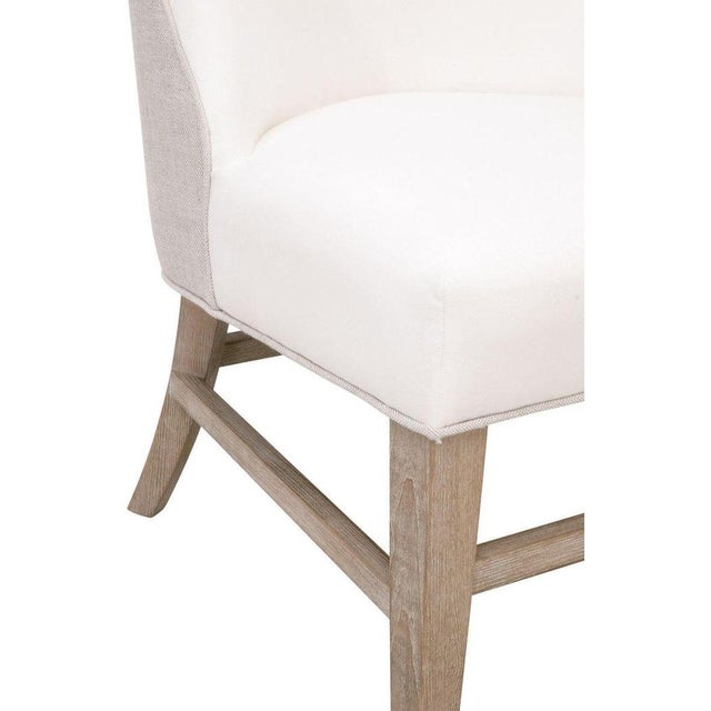 White Essentials For Living Duet Performance Fabric White Armless Head Chair - Set of 2 For Sale - Image 8 of 9