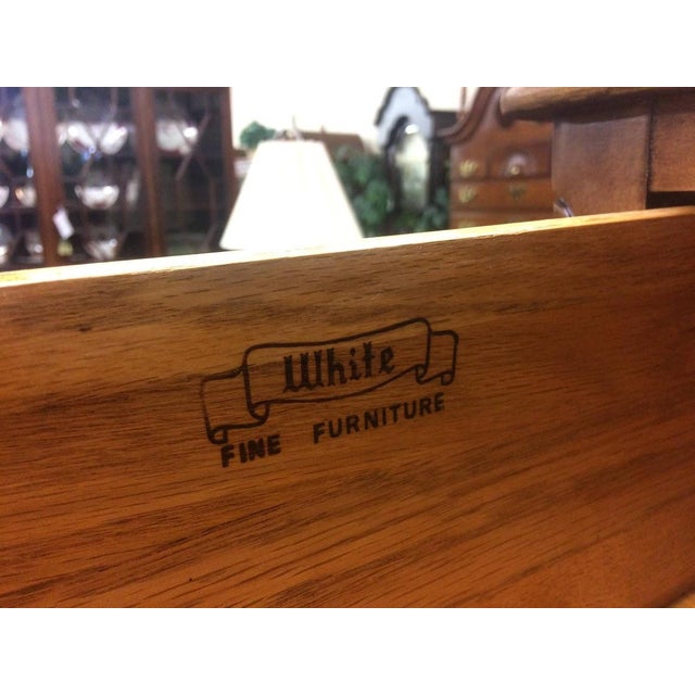 Vintage French Chest of Drawers, French Provincial, White Furniture